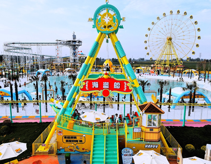 河南获嘉同盟古镇狂欢鸭田园乐园