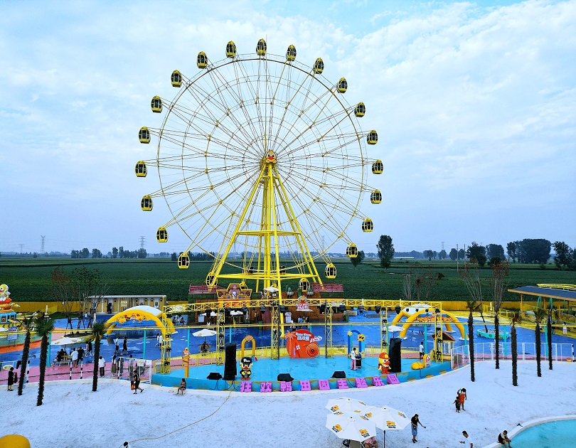 河南获嘉同盟古镇狂欢鸭田园乐园