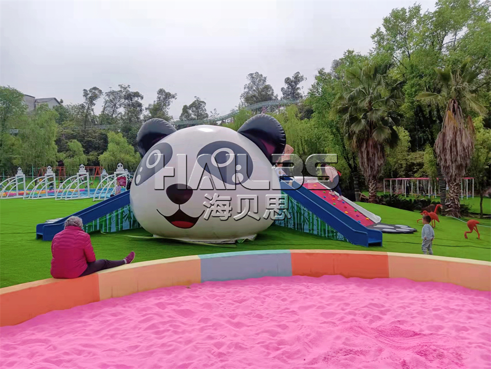 无动力乐园--熊猫蹦床
