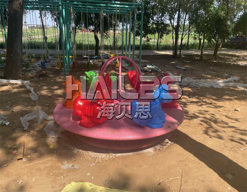 河北邢台薰衣草庄园无动力施工现场