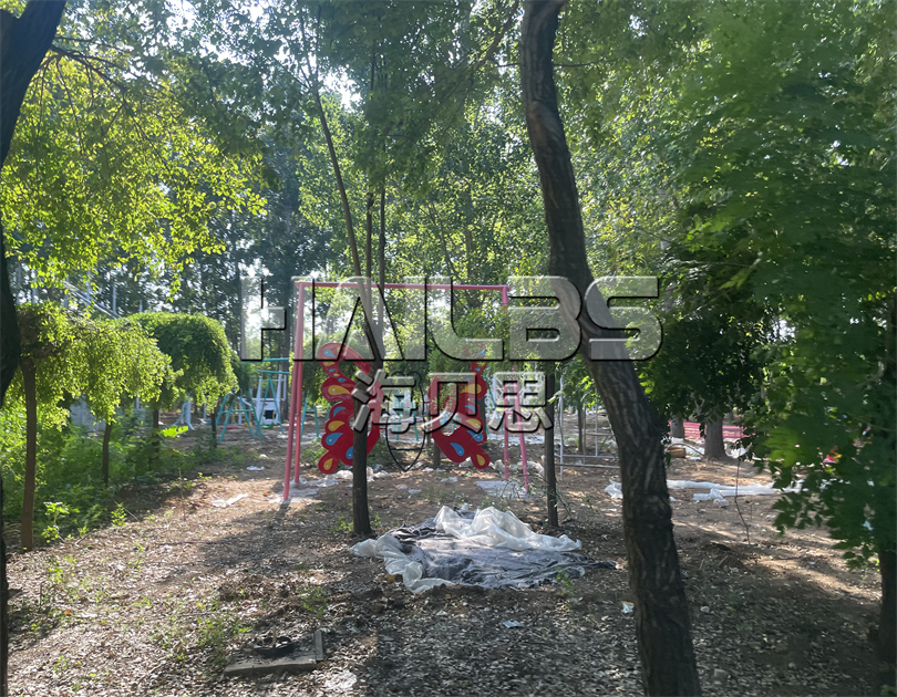 河北邢台薰衣草庄园无动力施工现场