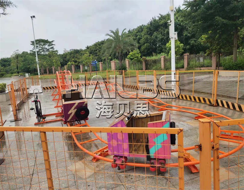 浙江东阳无动力乐园安装现场